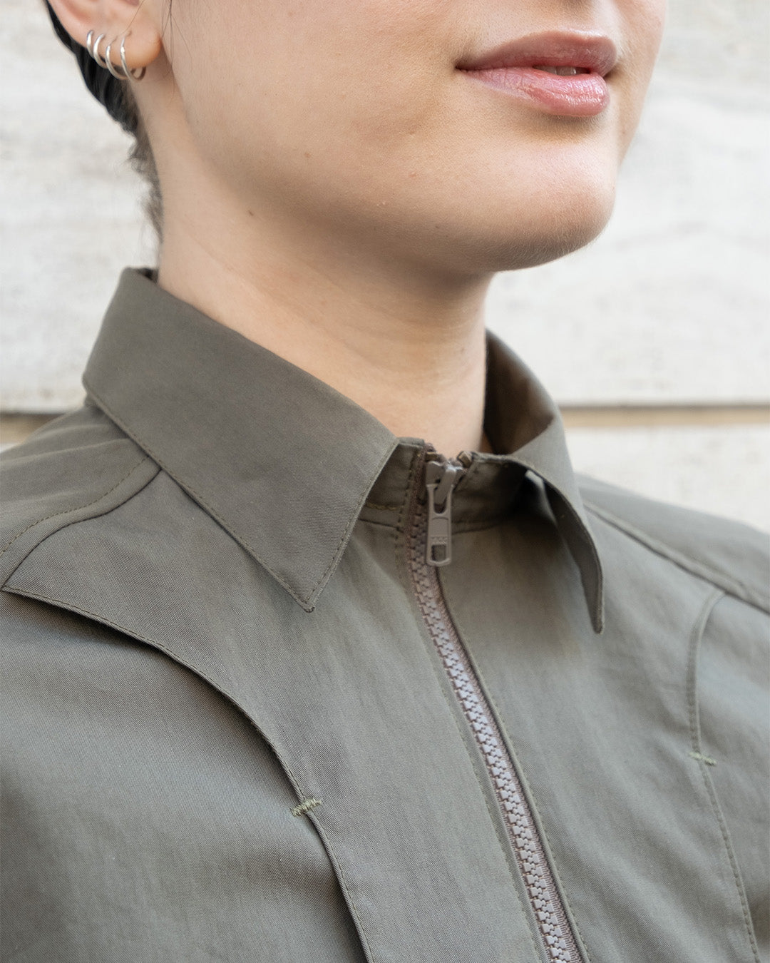 Camicia Zip