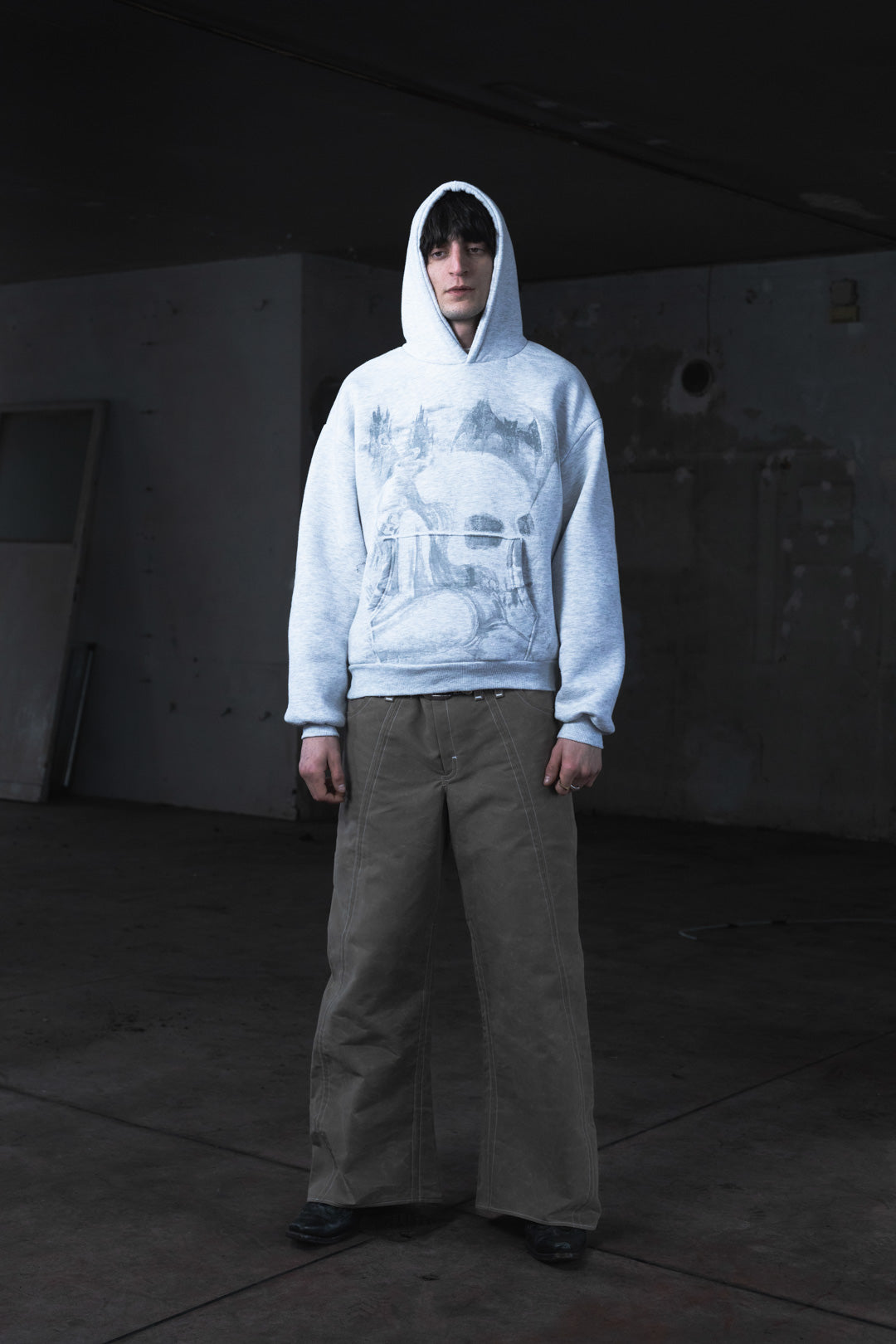 Hoodie Suburb Melange
