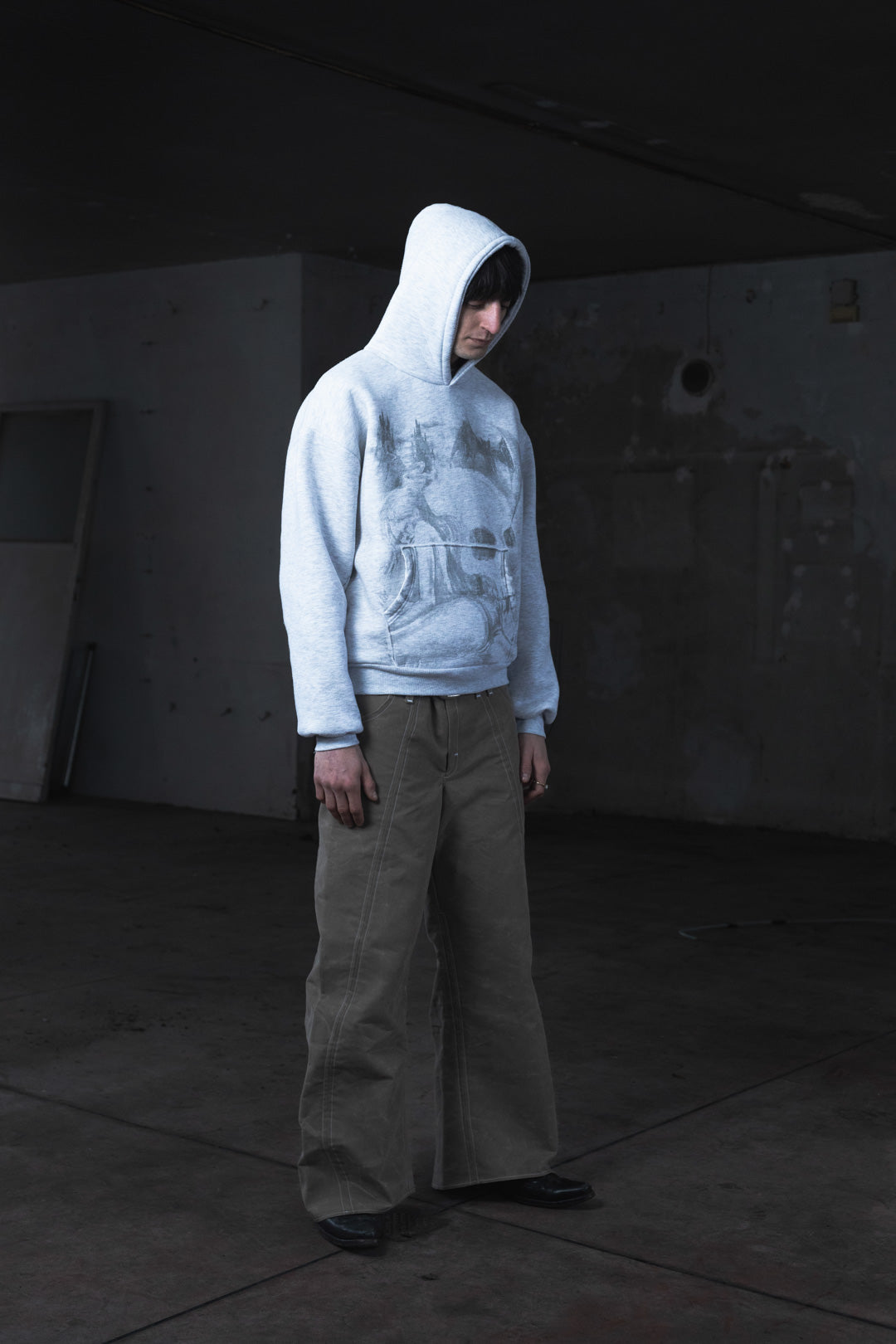 Hoodie Suburb Melange